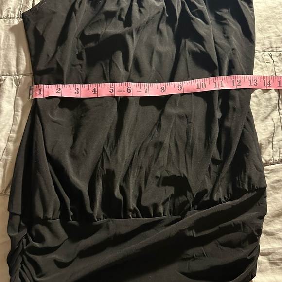 Perseption Black Ruffled Neck Blouse - Picture 6 of 6